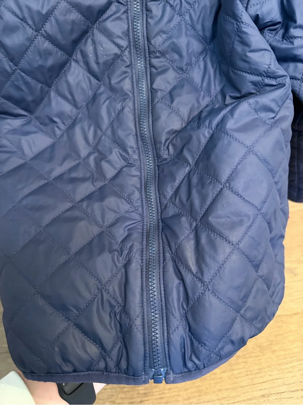 Patagonia Navy Quilted Baby Puff Jacket
